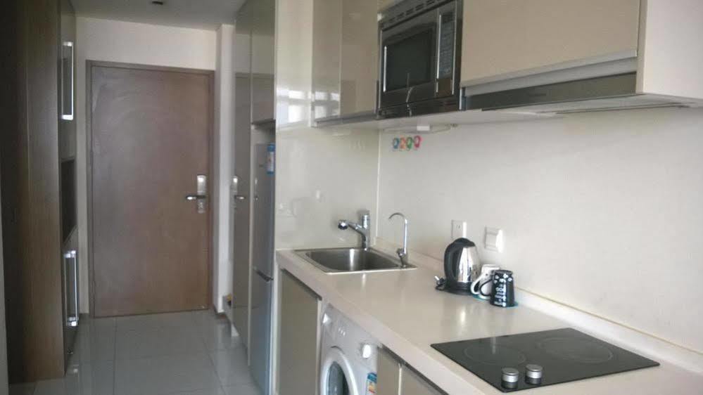 Tianjin Jinta Bangke Hotel Apartment Dış mekan fotoğraf